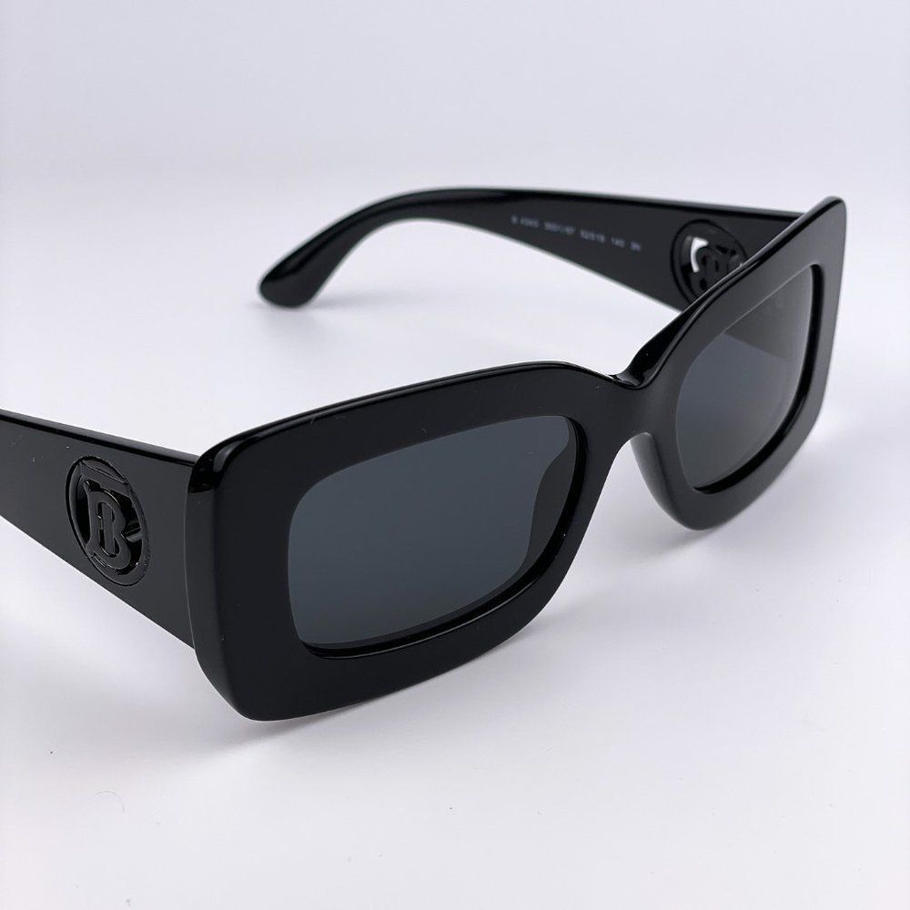 Burberry Modern Black and Gray Sunglasses - Picture 5 of 14